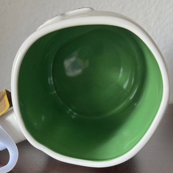 Rae Dunn Peanuts SNOOPY Tee Time Golf Coffee Mug Father's Day Double Sided NWT - Picture 3 of 4